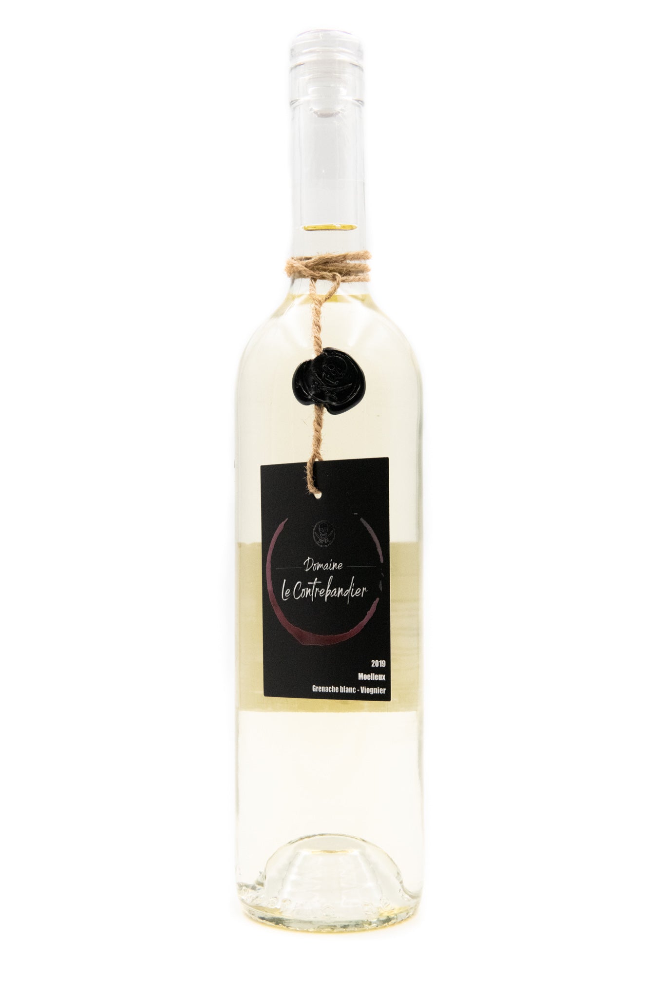 domaine le contrebandier moelleux igp vaucluse 2020 blanc 75cl
